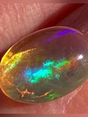 Beautiful 1ct Ethiopian ? Jelly Opal Cabochon Loose Gemstone A